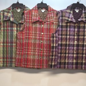 3 bundle Christopher & Banks size XL NWOT vests
